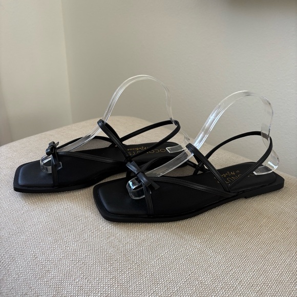 Coconuts by Matisse Tropea Sandals NWT Slingback Squared Sole Mesh Bow 8 - Picture 4 of 12